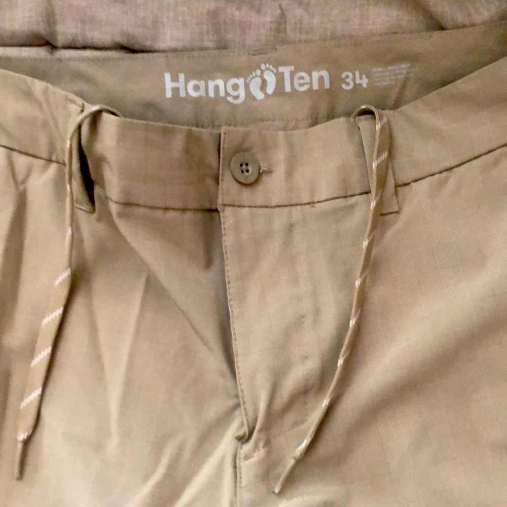 Men’s golf shorts a little wrinkled since they were in a dresser for 2 years